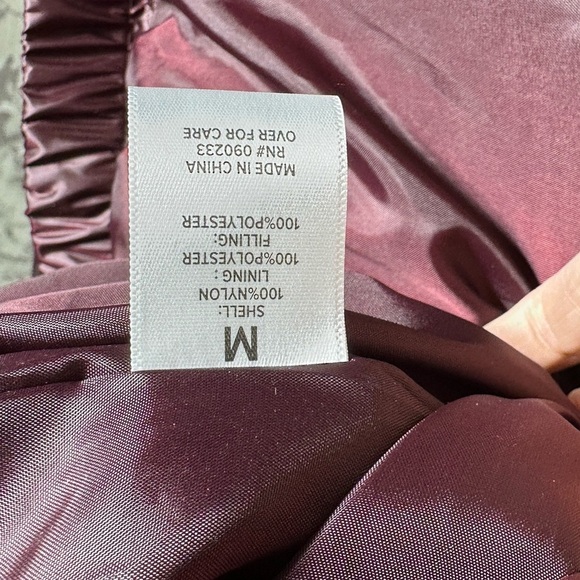 PacSun Burgundy Puffer Jacket - Picture 8 of 8